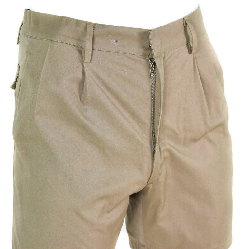 Genuine Italian army shorts Khaki Chino Military combat field bermuda BDU