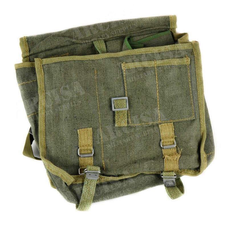 Original Polish army haversack canvas shoulder bag bread bag bushcraft
