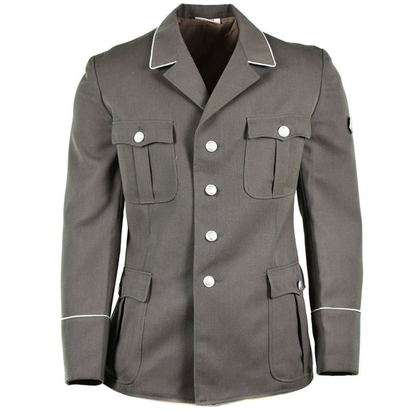Original German NVA Army Dress Jacket Officier Formal Uniform Grey Military NEW