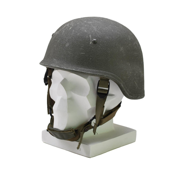 Original Military Italian Helmet Ballistics T.P OD green cover tactical combat