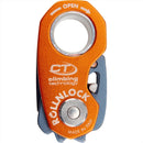 Climbing Technology ROLLNLOCK Pulley Device Rope Clamp 3 in 1 Device Orange