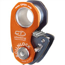 Climbing Technology ROLLNLOCK Pulley Device Rope Clamp 3 in 1 Device Orange