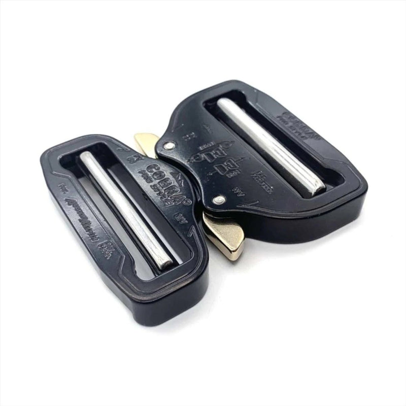 COBRA PRO STYLE Belt Buckle 50mm Quick Release Heavy Duty Aluminium Black
