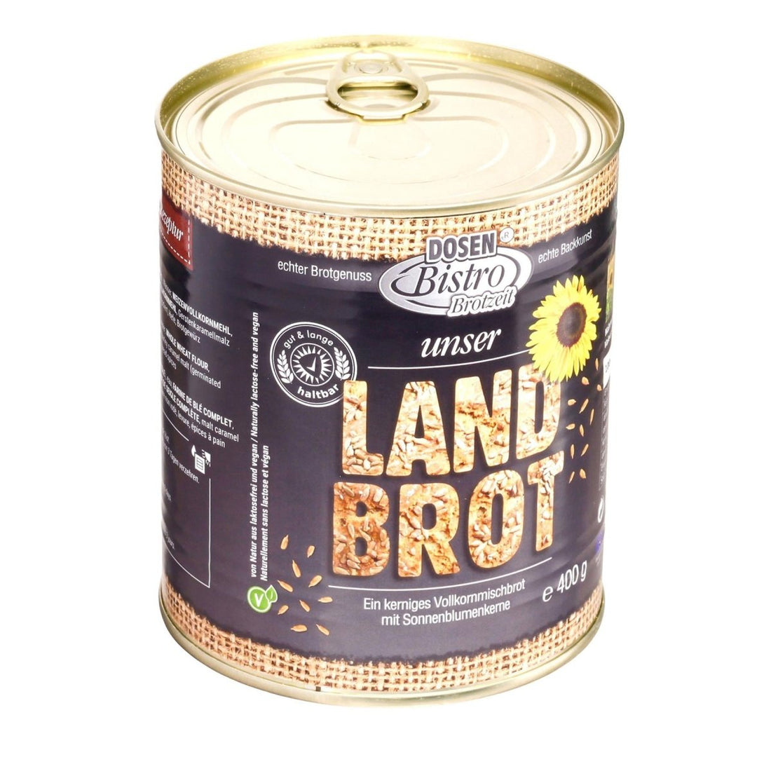 CONVAR DosenBistro Wholemeal Mixed Bread Long Shelf Life Emergency Food 400g