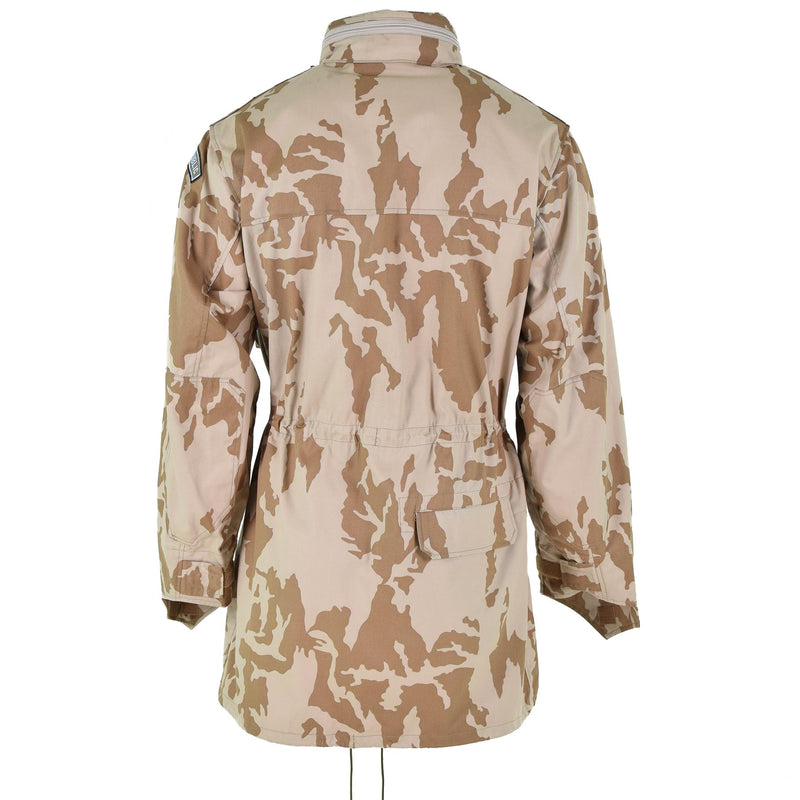 Original Czech army parka windproof jacket BDU desert camo military surplus NEW