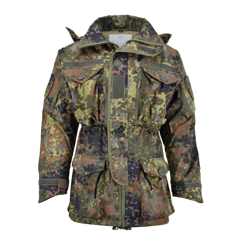 TACGEAR Brand German Military style smock jacket commando flecktran YKK zipper