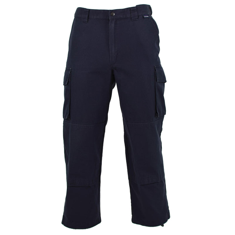 Genuine British police ripstop pants blue trousers surplus
