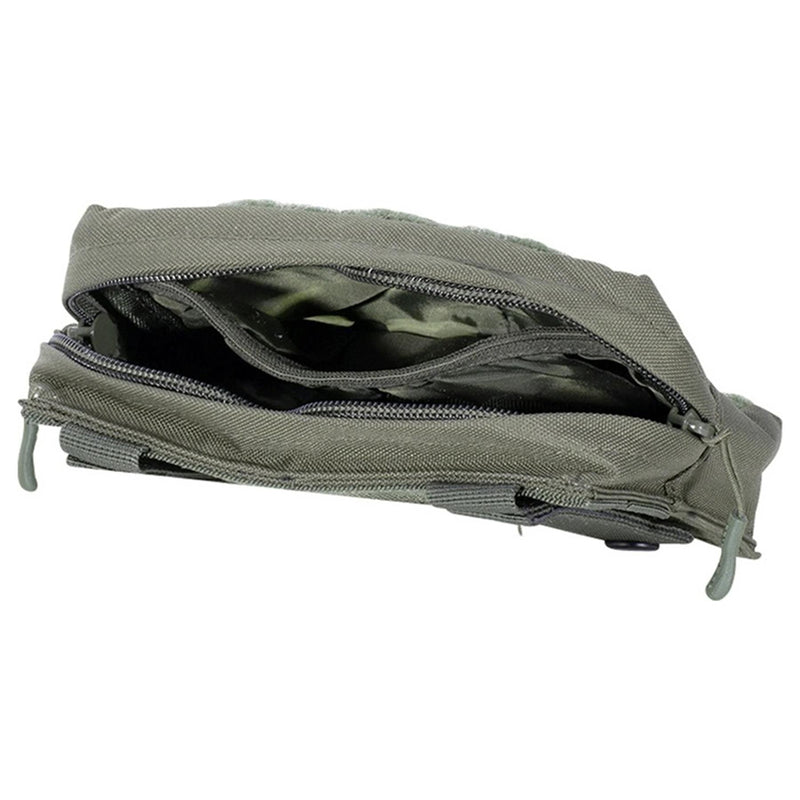 MIL-TEC laser cut utility belt pouch molle type webbing tactical bag small olive