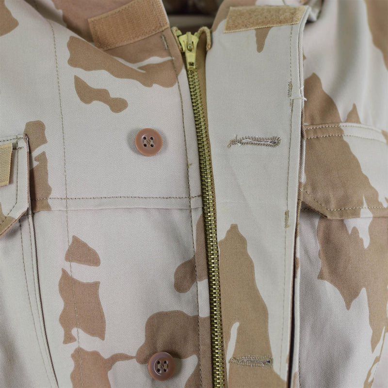 Original Czech army parka windproof jacket BDU desert camo military surplus NEW
