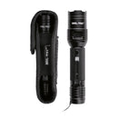 MIL-TEC Tactical Flashlight 450 Lumen USB-C Rechargeable Tail Switch Cree