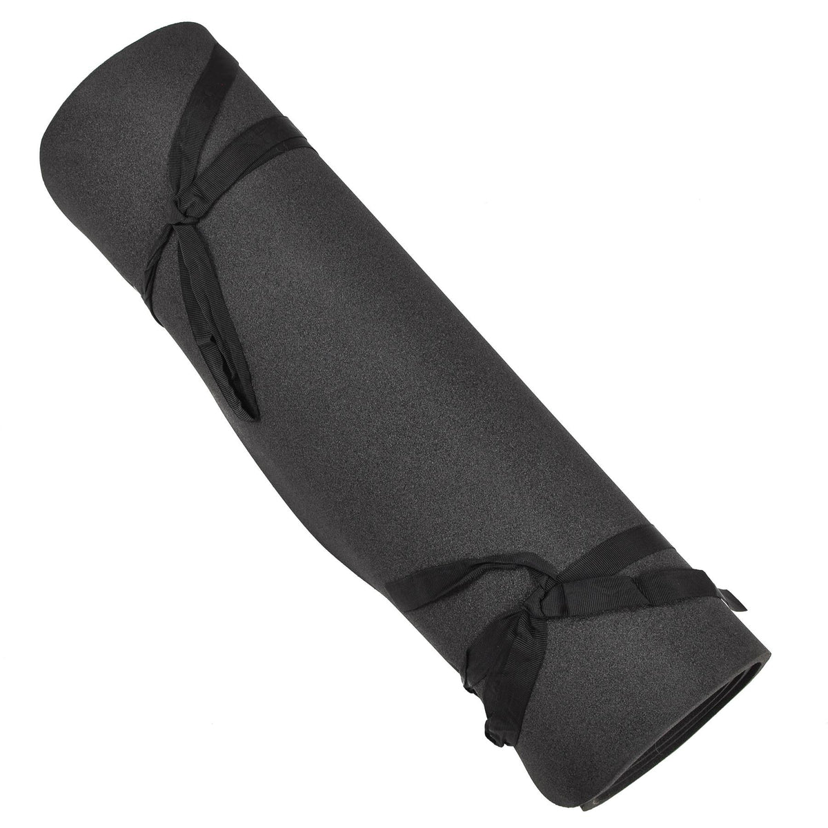 Original German Military Foam Sleeping Mat Roll-Up Camping Hiking Gray Black