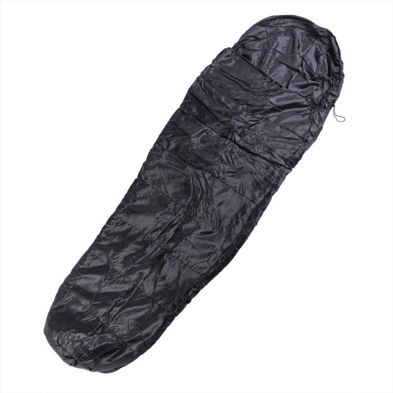 MIL-TEC COMMANDO Sleeping Bag 225cm 2 Way Zipper Left Side Lightweight