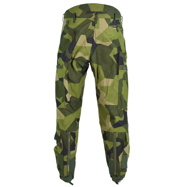 Original Swedish thermal tanker pants m90 splinter camouflage BDU trousers NEW