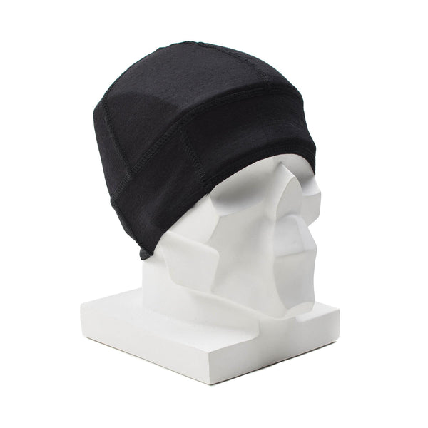 Blochl Brand Military style beanie merino wool breathable watch hat black NEW