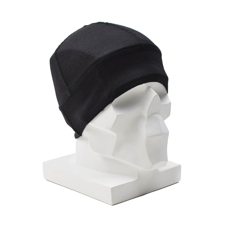 Blochl Brand Military style beanie merino wool breathable watch hat black NEW