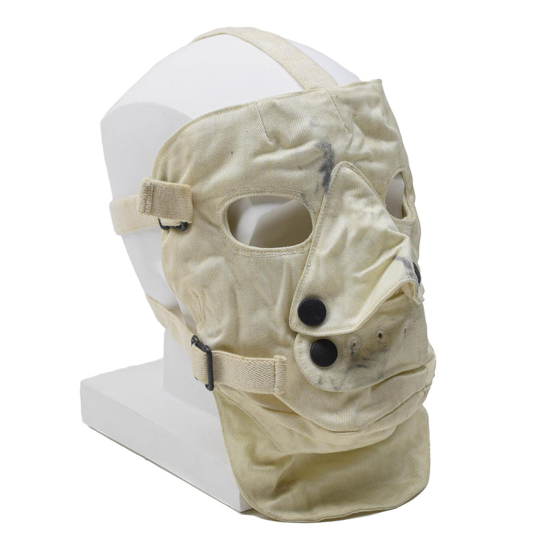 Genuine cold weather creepy facemask para-aramid adjustable creepy white cosplay