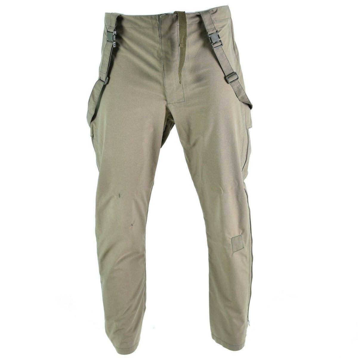 Original Austrian Army Gore-Tex Waterproof Bib Overtrousers Surplus Olive OD