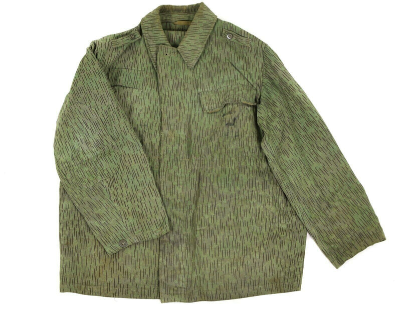 Original Czech army military combat M60 field jacket parka Rain drop camouflage