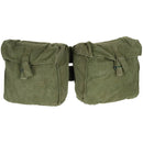 Original British military kidney magazine pouch double ammo bag tactical Olive - GoMilitar
