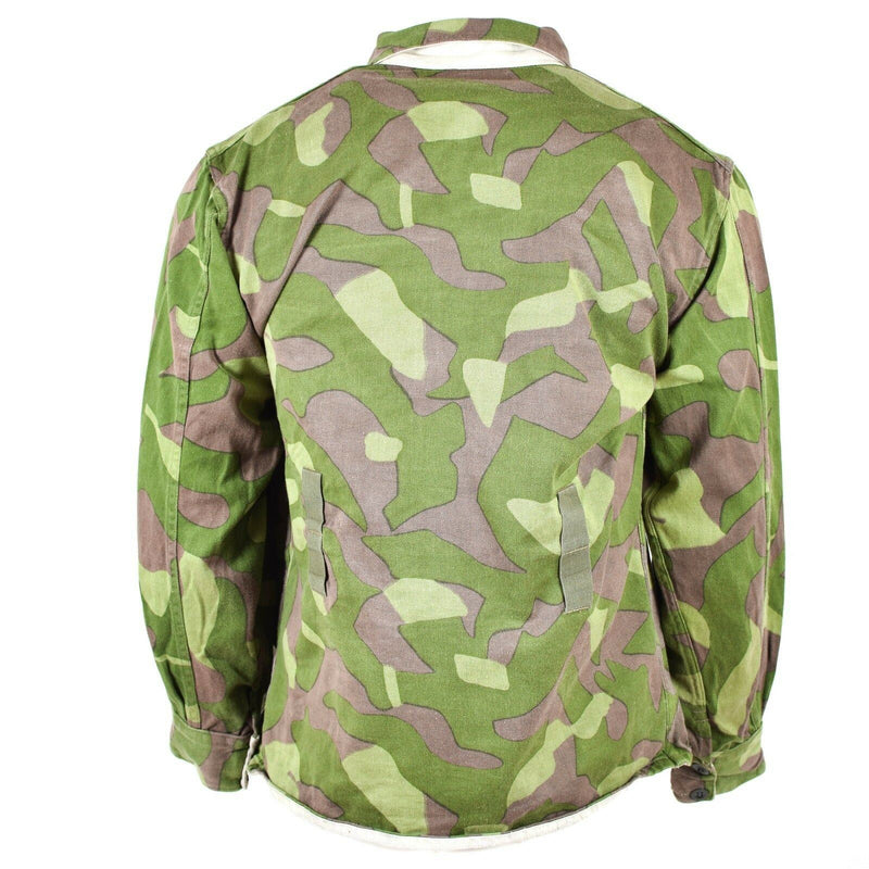 Original Finnish army camo uniform M-62 Reversible suit jacket Large sizes