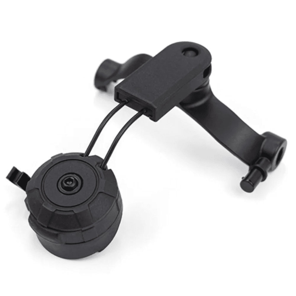 EARMOR M19C ARC Rail Helmet Adapter Kit for M31 M32 PLUS Headsets Black