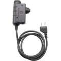 EARMOR M51-MID PTT Adapter Midland Radio Headset Wired Tactical Gear Black