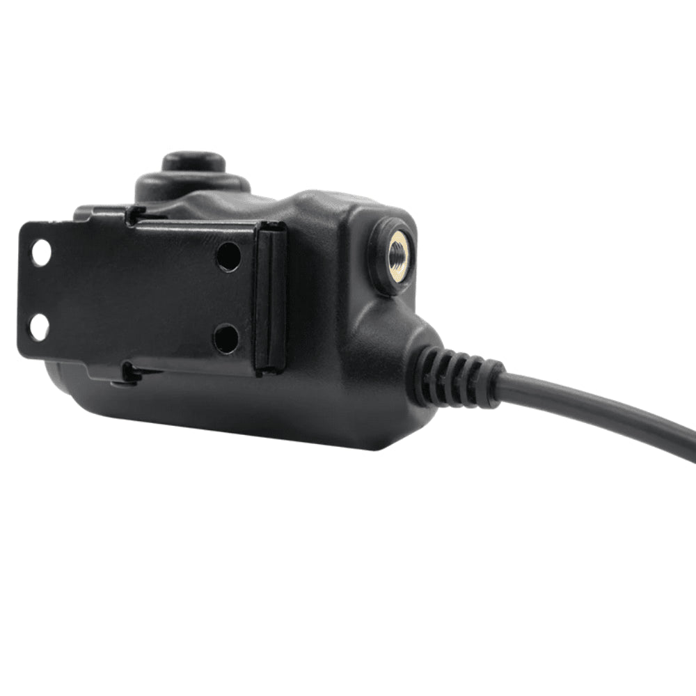 EARMOR M52-KEN PTT Adapter Kenwood Baofeng Radio Headset Tactical Black
