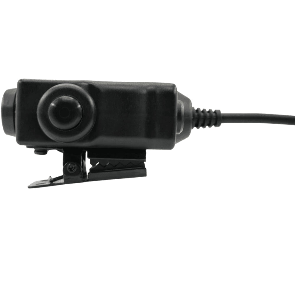 EARMOR M52-KEN PTT Adapter Kenwood Baofeng Radio Headset Tactical Black