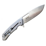 EKA Brand Swedish Classic 8 pocket knife titanium handle 57 HRC stainless blade
