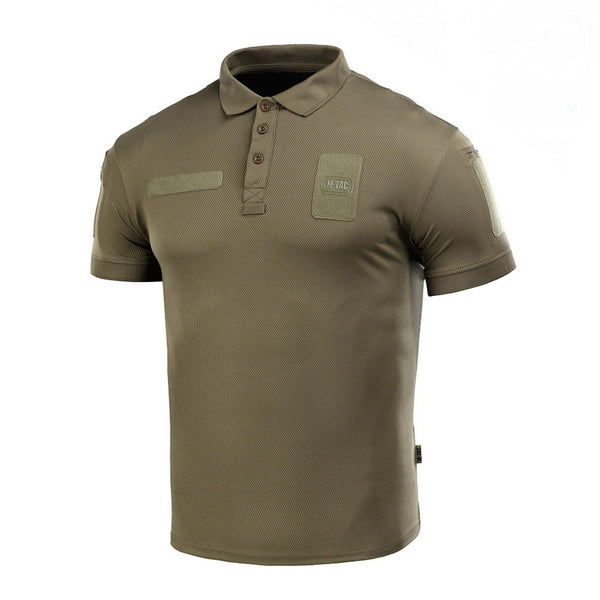 M-TAC Military style polo shirt breathable lightweight tactical underwear Olive