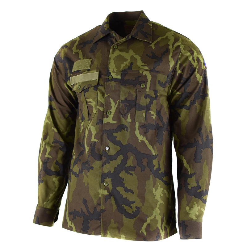 Genuine Czech army shirt Woodland camo vz 95 field uniform military surplus NEW