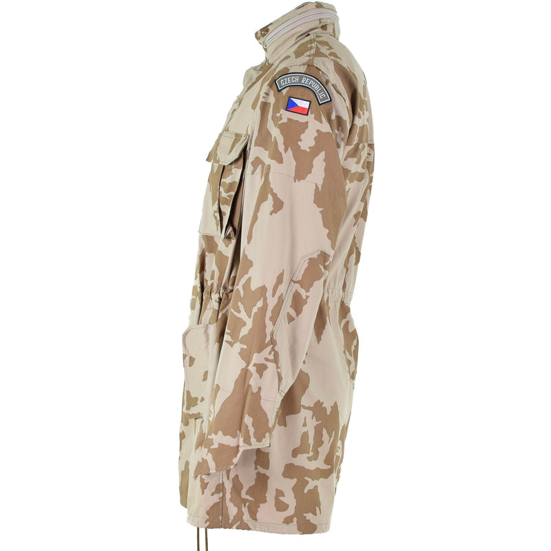 Original Czech army parka windproof jacket BDU desert camo military surplus NEW