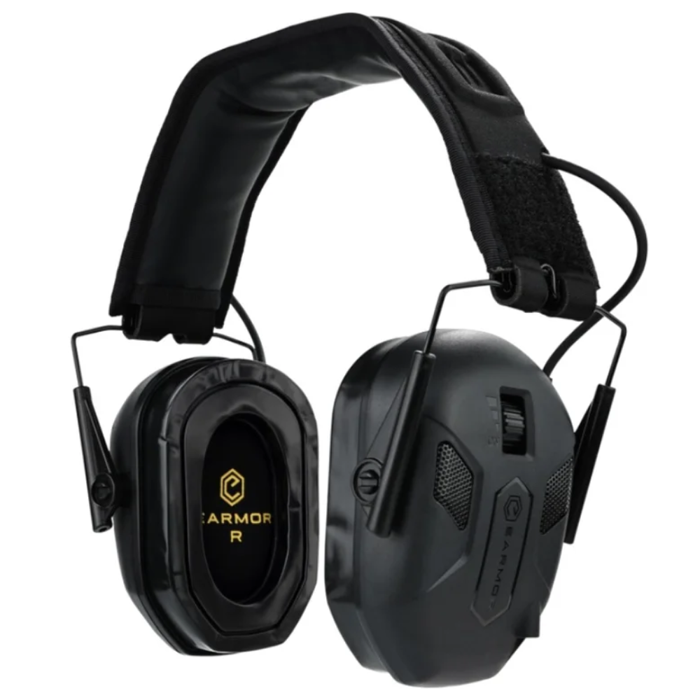EARMOR M300X Electronic Hearing Protector 24dB NRR Tactical Outdoor Black
