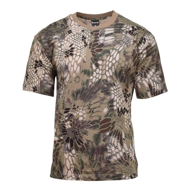 MFH Brand U.S. military T-Shirt short sleeve undershirt snake FG camo base layer