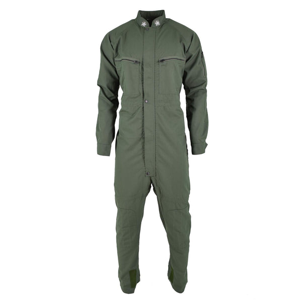 Italian army tanker coverall military surplus issue jumpsuit olive green NEW