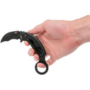 Fox Knives Brand Italy Chiropteka Folding knife Karambit stainless steel black - GoMilitar