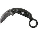 Fox Knives Brand Italy Chiropteka Folding knife Karambit stainless steel black - GoMilitar