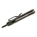 Fox Knives FX - 591 ODSW black bird karambit pocket knife folding tactical Hawkbill - GoMilitar