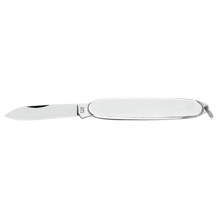 Fox Knives GENTLEMAN 221/1 Fixed Blade Knife Stainless Steel Blade AISI 420C - GoMilitar