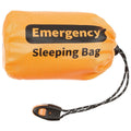 Fox Outdoor Emergency Sleeping Bag Protection One Side Aluminium Coated Orange