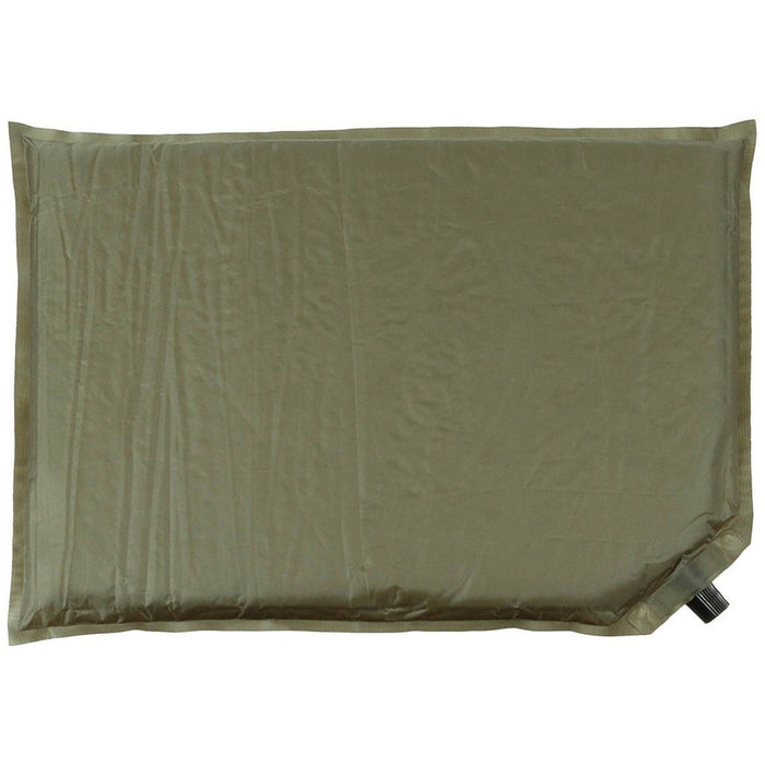 Fox Outdoor Self Inflating Thermal Seat Pad Compact Camping Lightweight Olive - GoMilitar