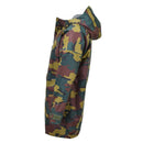 hooded military rain jacket original Belgian army waterproof gear