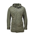 Genuine Belgium Military Jacket olive field troops BDU hooded parka vintage NEW