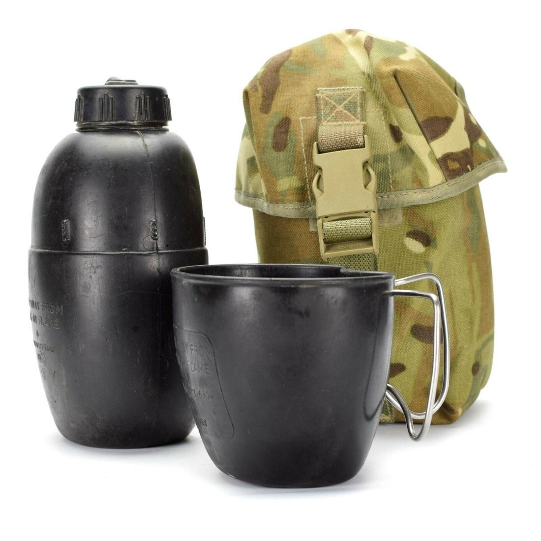 Genuine British Army Canteen Mug Water Bottle Osprey MK IV Pouch Military Issue
