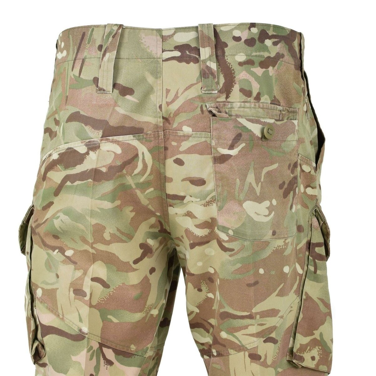 Genuine British army military combat MTP camo shorts military issue bermuda