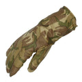 Genuine British MK II Combat leather gloves MTP camouflage warm lined gloves
