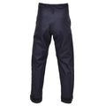 Genuine British Police rain trousers outdoor waterproof wet weather pants blue