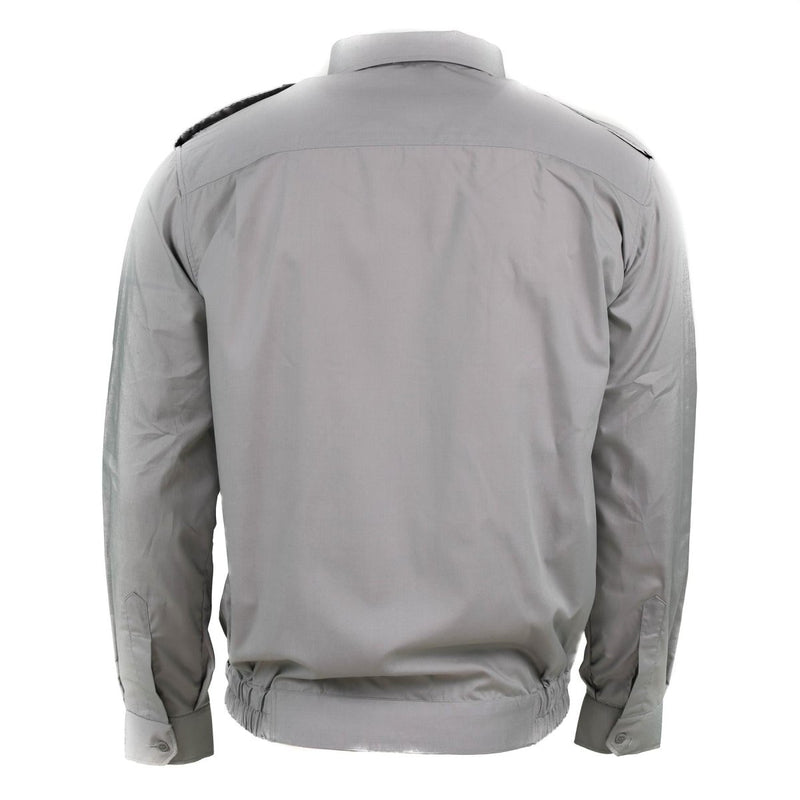 Genuine Bulgarian army cotton grey shirt unissued military long sleeve NEW - GoMilitar