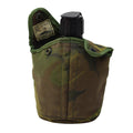 Genuine Dutch Army Canteen w pouch and stainless steel cup Lid cap Alice Clips