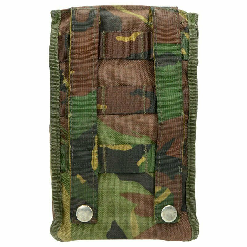 Genuine Dutch Army Canteen w pouch & stainless steel cup Lid cap DPM camo MOLLE - GoMilitar